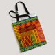 thumbnail image 2 of Bolsa de lona ABPHQTO Patrones étnicos abstractos y adornos reutilizable 36x41 cm, 2 of 2