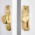 thumbnail image 7 of HXRH Zinc Alloy Right Angle Door Lock Latch,1Set Sliding Door Lock for Home,Portable Gold Gate Latch for Protecting Families Safety, 7 of 7