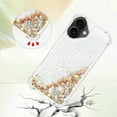 thumbnail image 4 of MYKOMI Bling Glitter Case for Apple 17, Soft TPU Sparkly Flowing Liquid Floating Clear Case for Women Girls Cover for iPhone 17, 4 of 7