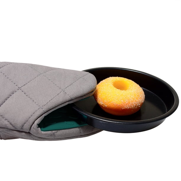 Guante de Horno de Silicona | Resistente al Calor hasta 450°F, Antideslizante, Suave y Flexible, Ambidiestro | Una Pieza