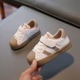 thumbnail image 3 of Chaussures pour Enfants Printemps et Automne Chaussures pour Bébé Garçon Chaussures pour Bébé Coquillage Chaussures pour Filles Petites Chaussures Blanches, 3 of 5