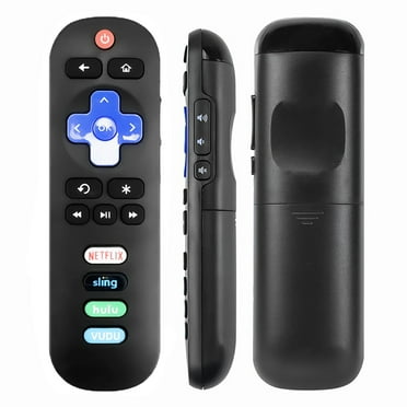 TV Remote, TCL Replacement  Remote with Netflix Sling Hulu Vudu Key