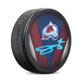 thumbnail image 1 of Bowen Byram Rondelle de Hockey Signée Colorado Avalanche Stitch Design, 1 of 2