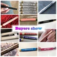 thumbnail image 5 of Bolígrafo de Metal para negocios, lápiz óptico Universal para pantalla táctil de dibujo, logotipo personalizado, suministros escolares y de oficina, nombre grabado gratis, 50 Uds., 5 of 5