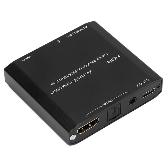 Extractor de Sonido de Interfaz Multimedia HD ANGGREK 4K HD Metal 3 Modos Para PC