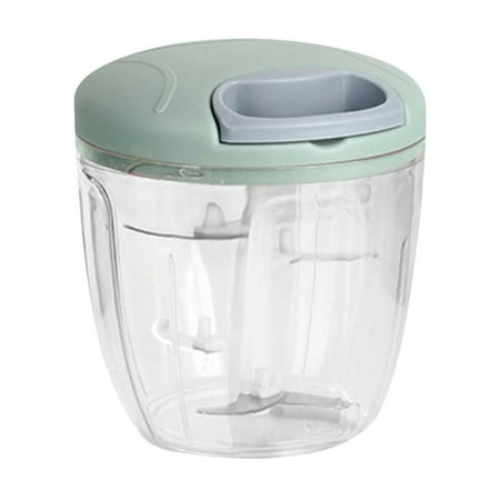 

Up to 60% Off Manual Garlic Chopper Hand Pull String Food Processor Easy Cleaning Stainless Steel Onions Garlic Tomato Meat Kitchen Tool Topliu