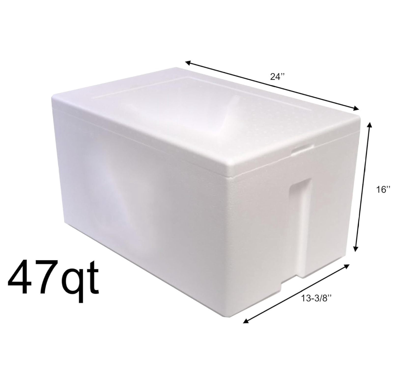 Styrofoam Cooler, Ice Chest (47qt)