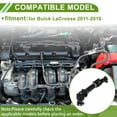 thumbnail image 3 of Eje de columna de dirección para Buick LaCrosse 2011-2016 Eje de dirección No.13301907 Metal 1 Pc, 3 of 7