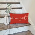 thumbnail image 3 of Farmhouse Throw Pillow Cover 12x20 Inch Be Our Guest Pillow Cover Beige Cozy Relax Decorations Lumbar Decorative Pillow Case for Home Guest Room Bedroom Essentials Couch Sofa Bed Decor, 3 of 6