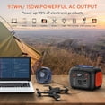 thumbnail image 2 of SinKeu 150W Portable Power Station 97Wh Battery Bank Fast Charging Solar Generator for Camping & 30W Solar Panel, 2 of 7