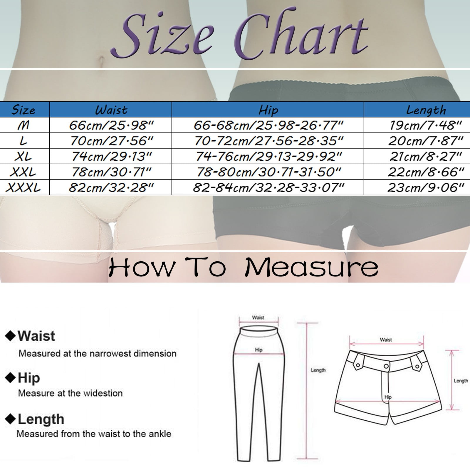 Womens Underpants Women s Sous Vetements Longs Femmes Randonnee Sexy Souleve Cul Exhausteur Sous Vetements Taille Basse Shapewear Rembourre Adulte Female Vetements Noir Taille 3XL Walmart