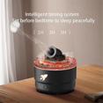 thumbnail image 2 of Volcanic Tower Humidifier Humidifier Silent Dehumidifier Color LED Light Home Office Dehumidifier US Plug Black, 2 of 5