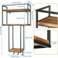 thumbnail image 3 of Towel Rack Wall Mounted - Space-Saving Design For Small Bathrooms - Versatile Organizer For Towels, Blankets, And More - Ideal For RVs And Hotels, 3 of 8