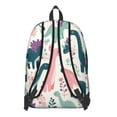 thumbnail image 3 of Cute Dinosaur Pattern Backpack for School,Cute School Bag,Schoolbag with Adjustable Shoulder Straps & Padded Back,15.7"x11.8"x5.5", 3 of 5