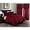 Red/Black Bordered, variant on Chezmoi Collection Dynasty Black Red Jacquard 7-Piece Comforter Set, King Size