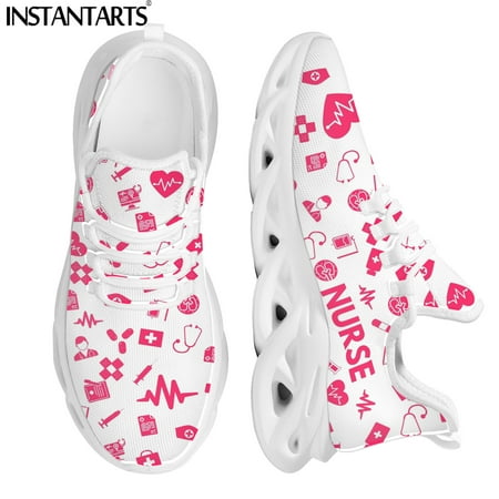 

Medical Tools Brand Designer Casual Woman Sneakers Lace Up Footwear Outdoor Leisure Anti-Slip for Woman Nurse Shoes