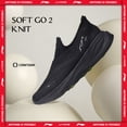 thumbnail image 2 of Zapatillas de deporte informales sin cordones SOFT GO 2 KNIT para hombre, con amortiguación, forro estable y malla, para correr, para uso diario AGLV017, 2 of 4