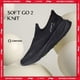 thumbnail image 2 of Zapatillas de deporte informales sin cordones SOFT GO 2 KNIT para hombre, con amortiguación, forro estable y malla, para correr, para uso diario AGLV017, 2 of 5