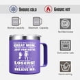 thumbnail image 4 of Taza de café Mom de acero inoxidable morado Abledn de 14 oz, 4 of 7