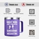 thumbnail image 4 of Taza de café Mom de acero inoxidable morado Abledn de 14 oz, 4 of 7