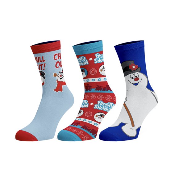 Frosty the Snowman Holiday Men's Crew Socks