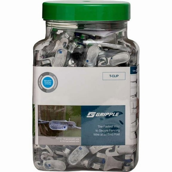 Gripple T-Clip - 150 Count Jar