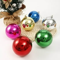 Christmas Balls Decoration,Christmas Tree Multicolor Balls Decorations,Shatterproof Miniature Glitter Balls,Hanging Christmas Ornament Balls for Holiday Wreath Xmas Tree Decor Ball for Party