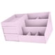 thumbnail image 1 of Caja organizadora de maquillaje Bearachild de PP con cajones estuche cosmético de joyería almacenamiento y organización del hogar rosado 25.2x15.4x11.5cm, 1 of 6