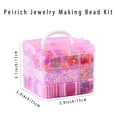 thumbnail image 2 of Kits para hacer pulseras Peirich con hilo de bordar de 44 colores, 2 of 9