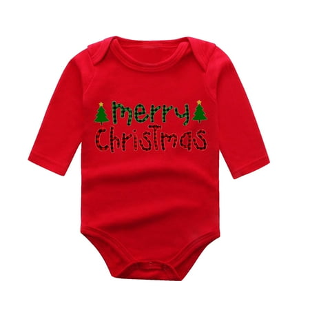 

Rovga Boys Bodysuits Letter Cartoon Long Sleeve Romper Outfit Kids Toddler Clothes