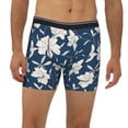 thumbnail image 6 of Sigee Lilies Flowers for Men's Boxer Briefs,Moisture Wicking and Breathable Medium, 6 of 9