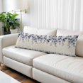 thumbnail image 2 of Vintage Navy Blue Roses Body Pillow Covers 20"x54", Spring Floral Elegant Pastoral Retro Art Soft Brushed Microfiber Breathable Throw Pillow Covers, Pillowcase with Zipper for Couch Sofa Bedroom, 2 of 9