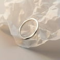 thumbnail image 4 of QQTDFG 925 Sterling Silver Wave Thin Dainty Stackable Pinkie Ring A3174-7, 4 of 8