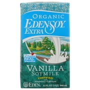 Eden Foods Organic Edensoy Extra Vanilla Soy Milk, 32 Fz
