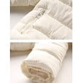 thumbnail image 3 of Baby Boys Girls Down Jacket Toddler Winter Warm Puffer Down Coat Cotton Hooded Fur Snowsuit, 3 of 5