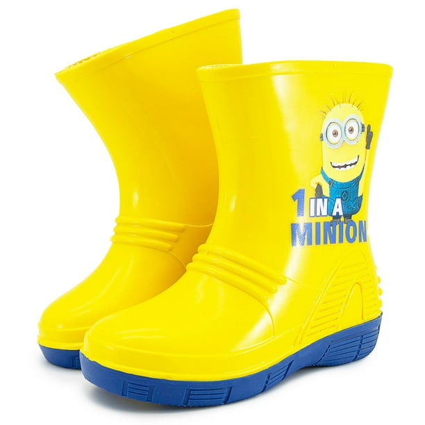 Baby Fresh Botas De Caucho NiÃ±o Botitas Botas De Lluvia Amarillas