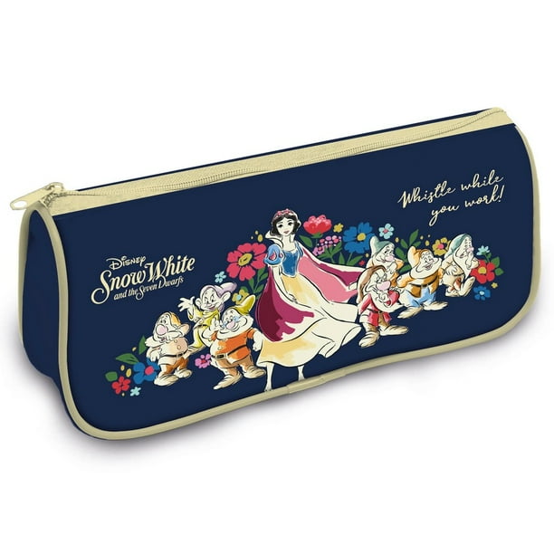 Snow White And The Seven Dwarfs - Estuche Whistle While You Work (Marino, Crema)