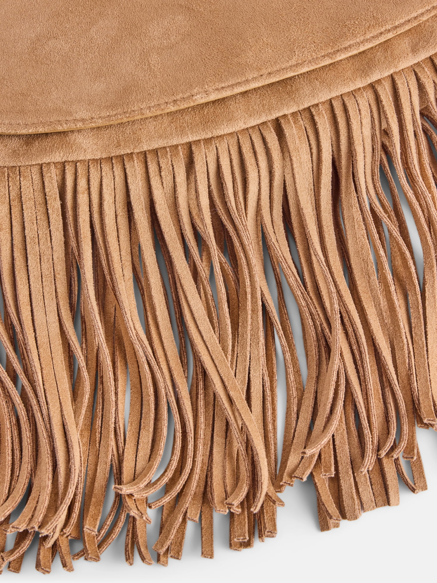 Scenario Women's Saddle Bag, Brown Fringe