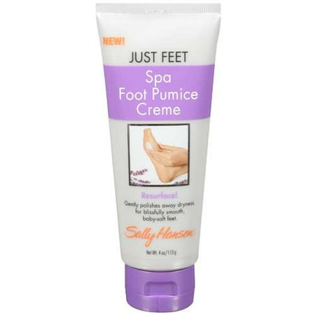 Sally Hansen Just Feet Spa Foot Pumice Cream, 4 oz