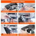 thumbnail image 5 of Mangoal Honda CRV Dash Cam Front 4K and Rear 1080p Starvis Sensor Custom Fit for Gen6 CR-V & CR-V Hybrid 2023-2026(Black), OEM Look, UHD 2160P Video, WiFi & App, GPS, 128GB Card, 5 of 11