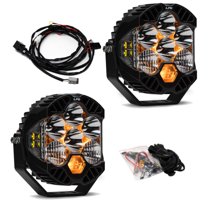 Baja Design 447671 Steel Bumper LED Light Kit LP6 For Jeep JL/JT Rubicon Fits select: 2018-2019,2021 JEEP WRANGLER UNLIMITED