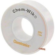 Chem-Wik 10-25L Desoldering Braid - #4 Blue x 25' - ESD-Safe - FREE SHIPPPING