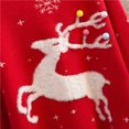 thumbnail image 3 of Chandails pour Femmes 2025 Tricot de Noël Manches Longues Col Rond Renne Décontracté Tunique de Vacances, 3 of 7