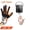 left (XL), variant on Electric Hand Grip Trainer, Finger Exercise Device for Hand Strength & Mobility, Adjustable Levels, Black-Orange Left Hand L