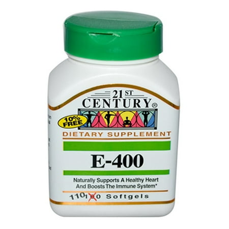 21St Century Vitamin E - 400 Iu Softgels - 110 Ea