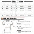 thumbnail image 3 of Samickarr Boho Shirts For Womens Summer Tops Dressy Casual Boho Floral Print V Neck Short Sleeve T-Shirt Loose Fit Blouses Tunics Tops, 3 of 5