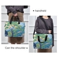 thumbnail image 6 of FORMRS 16" Laptop Bag Carrying Sleeve Case with Handle Travel Shoulder Briefcase, Beige Tree, 6 of 8