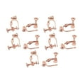 thumbnail image 1 of stanreset 10pcs Ear Clip Converters Earring Accessories Handmade Fashionable Handheld Findings Turn Any Post Studs Into Clip-On Earrings Type4, 1 of 6