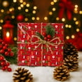 thumbnail image 4 of Christmas Pattern Christmas Wrapping Paper Rolls, Christmas Pattern Holiday Gift Wrapping Paper Merry Christmas, 4 of 7