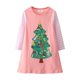 thumbnail image 1 of Ropa de Navidad para niños, disfraz de Papá Noel para bebés, traje de Navidad para niños pequeños, traje de mono para niños y niñas, fiesta de carnaval 100(3T) Gao Jinjia LED, 1 of 2